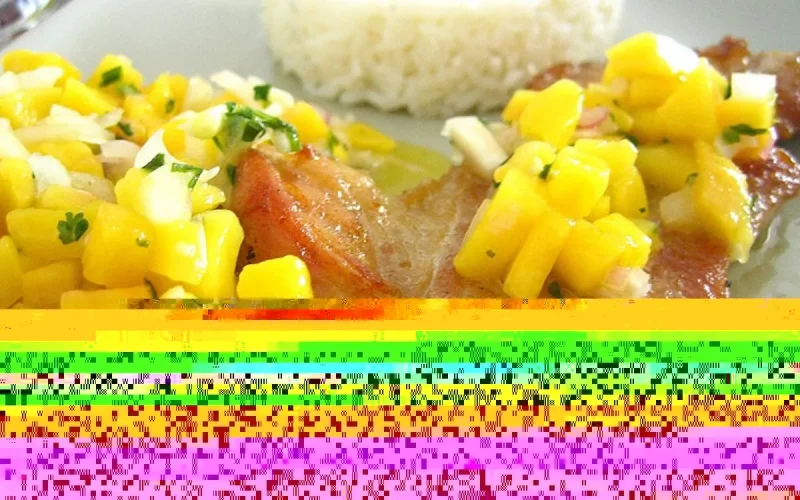 Agneau à la mangue