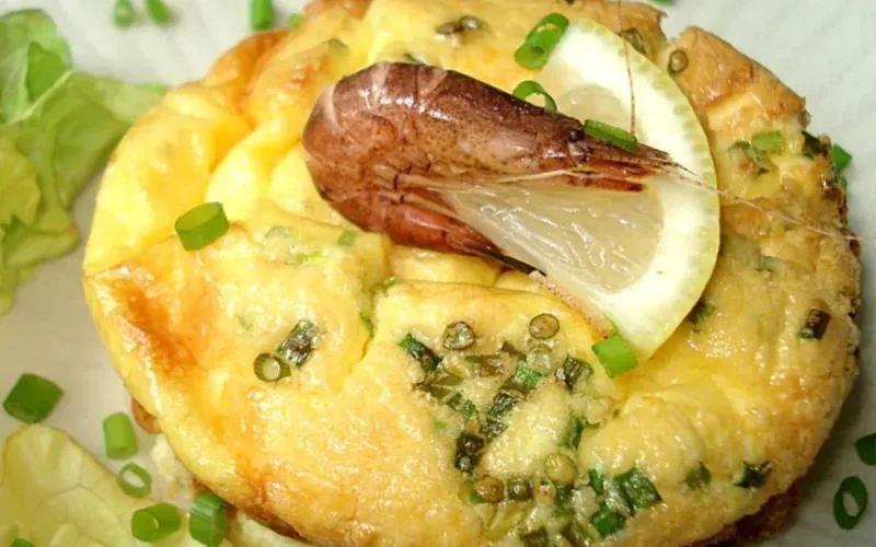Flan aux crevettes 