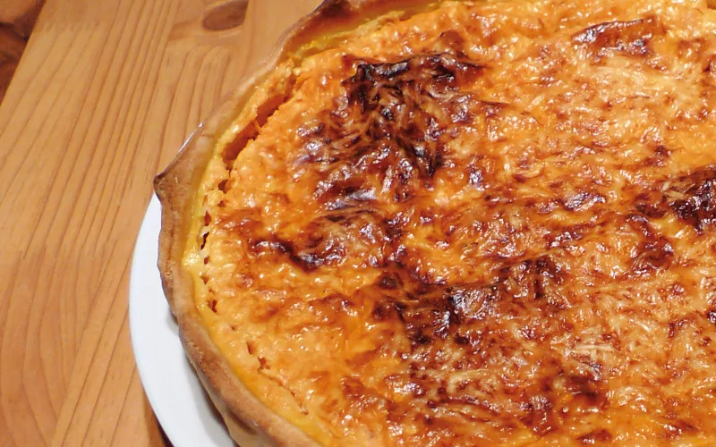 Tourte au potiron 