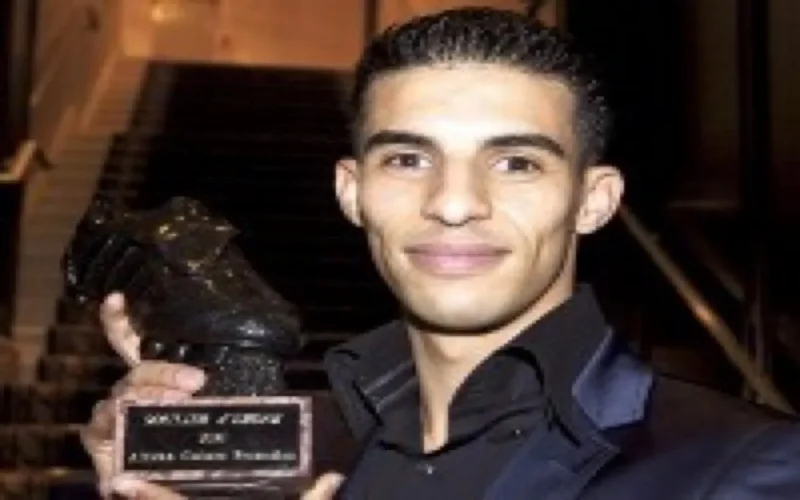 Mbark Boussoufa soulier d'Ebène 2010