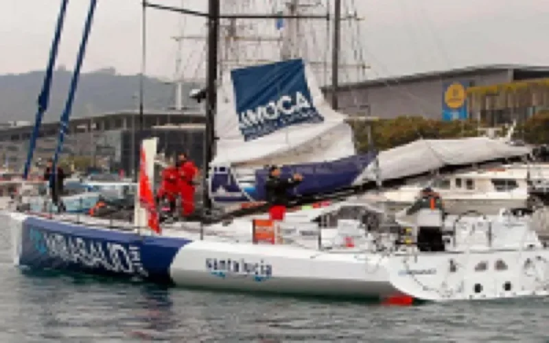 Dominique Wavre contrôlé par la douane marocaine en pleine compétition de voile