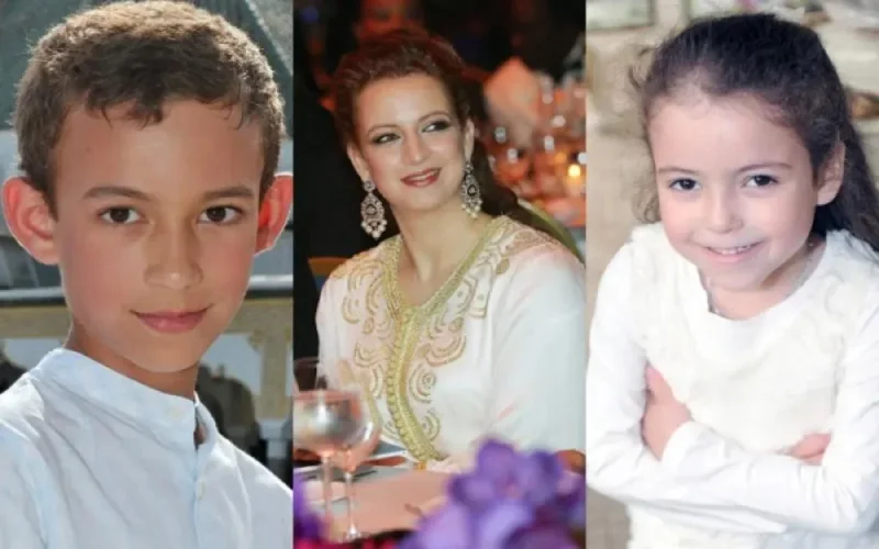 Moulay Hassan et la princesse Lalla Khadija en vacances à Dakhla