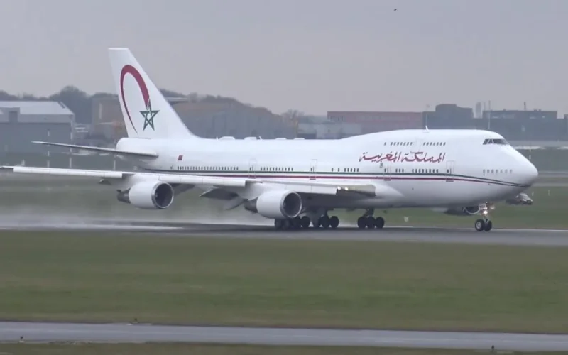 Voici l'avion du roi Mohammed VI (vidéo)