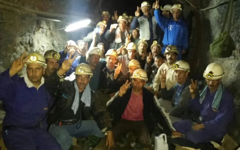 Maroc : en grève depuis 10 jours à 600 mètres sous terre (vidéos)