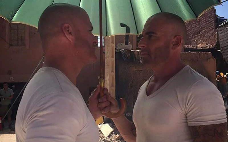 En photos : l'équipe de Prison Break à Ouarzazate tournage