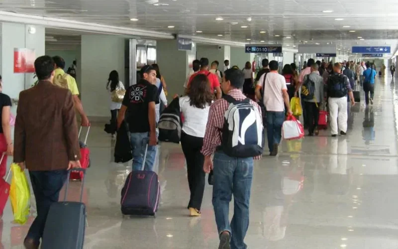 Scènes de pagaille à l'aéroport de Casablanca