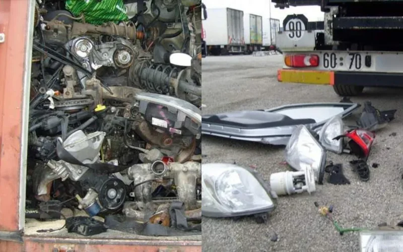 La douane française saisit 15 tonnes de déchets dangereux en partance pour le Maroc (photos)