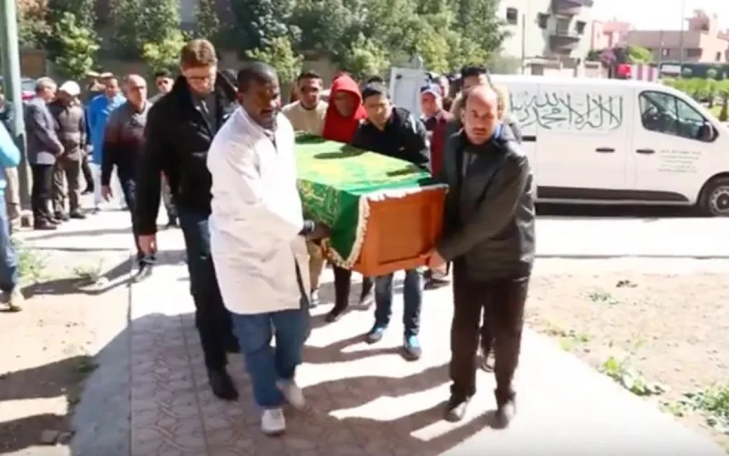 Mazine Chakiri, étudiant marocain tué au Sénégal, enterré au Maroc (vidéo)