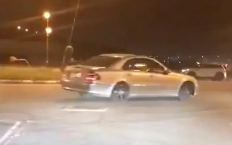 Tanger : la police met fin aux rodéos sauvages de voitures (vidéo)