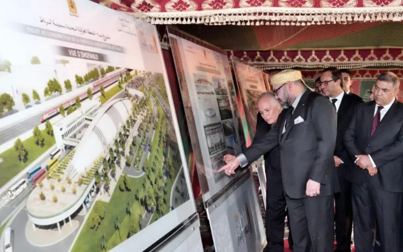 Les travaux de la nouvelle gare de Rabat lancés par le roi (vidéo)