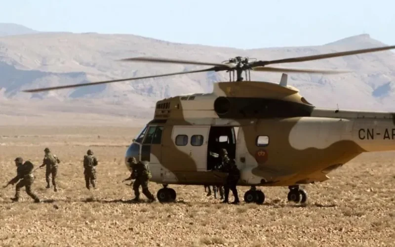 Crash d'un hélicoptère de l'armée marocaine à Errachida 