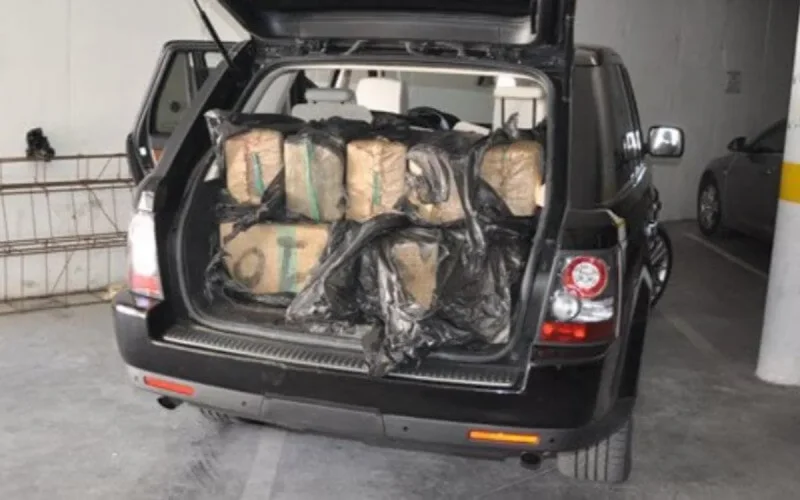 Maroc : 160 kilos de drogue saisis dans une voiture immatriculée en Belgique