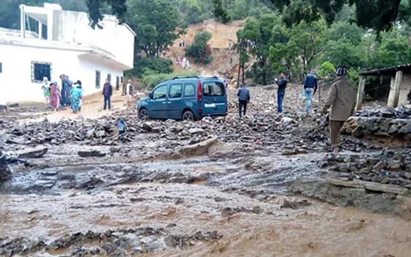 Des inondations font des gros dégâts dans la région d'Al Hoceima (photos)
