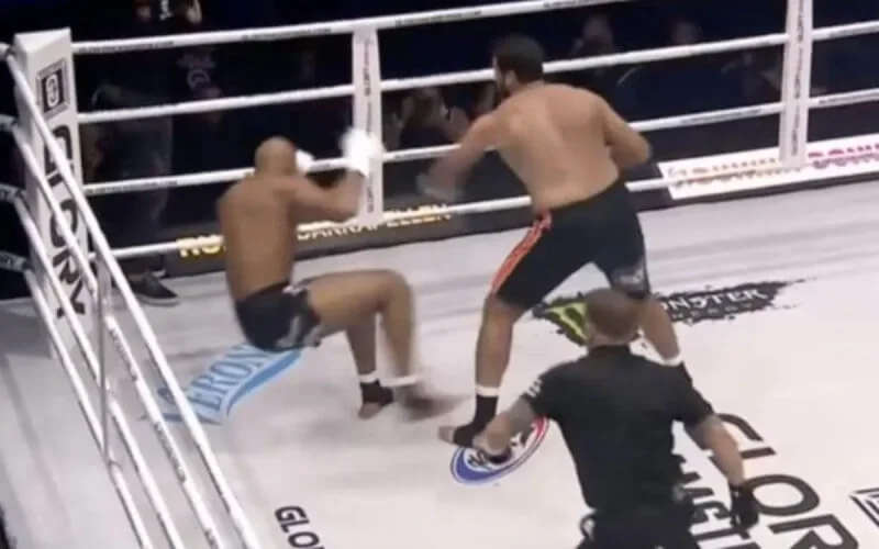Le Marocain Jamal Ben Saddik met KO D'Angelo Marshall en moins d'une minute (vidéo)