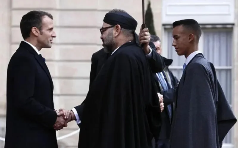 Mohammed VI et Moulay Hassan reçus à l'Elysée par Emmanuel Macron (vidéo)
