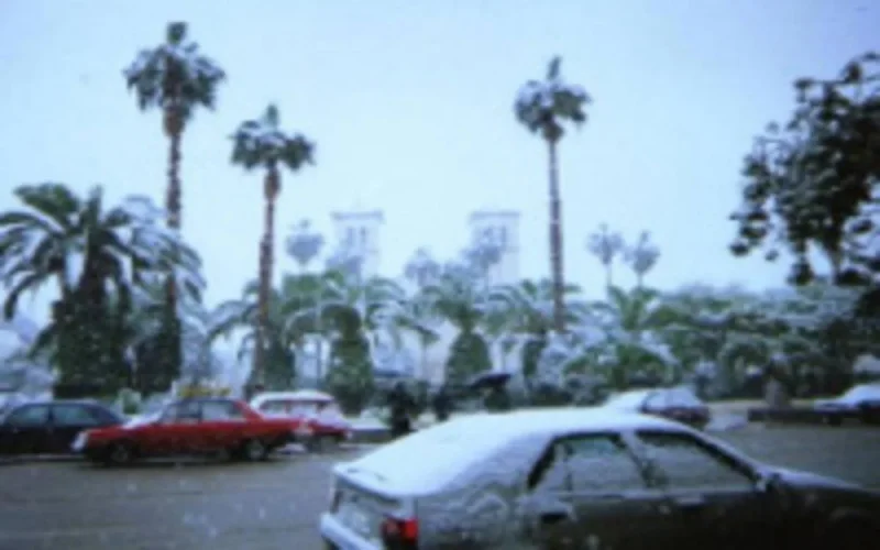 Froid polaire au Maroc