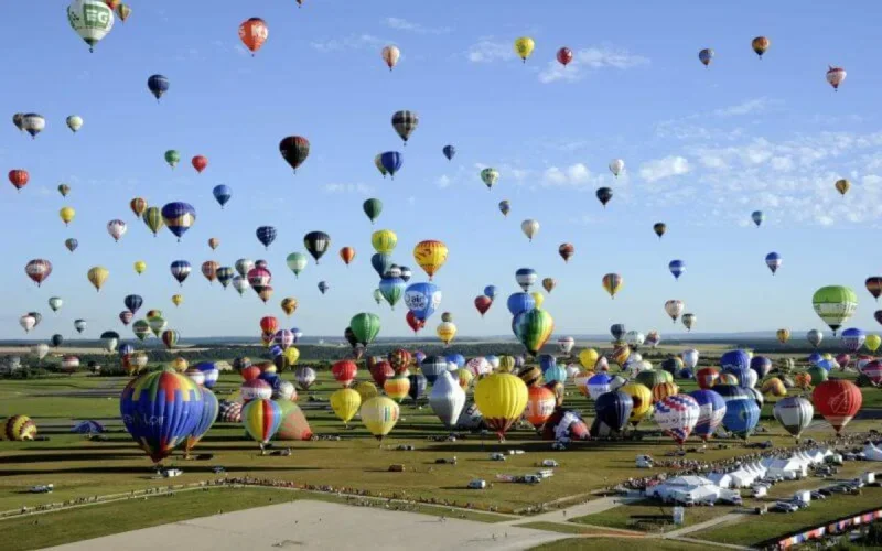 Belle prestation marocaine au plus grand événement de montgolfières au monde