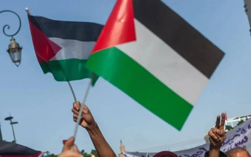 Casablanca : une manifestation pro-palestinienne devant le consulat américain