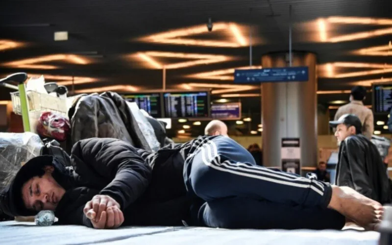 L'enfer d'un Marocain dans le froid glacial d'un aéroport russe
