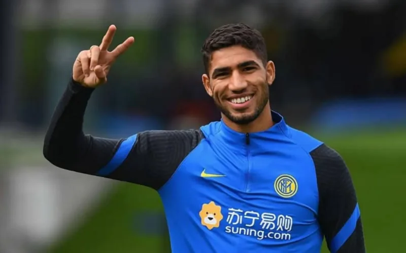 Achraf Hakimi 4ᵉ joueur le plus rapide d'Europe
