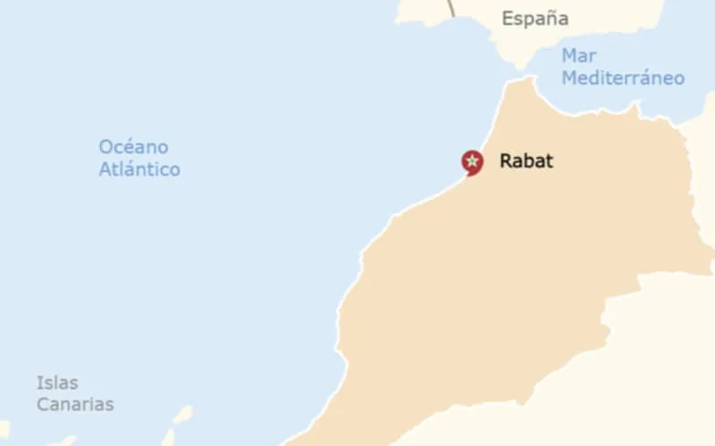Une carte du Maroc avec Sebta et Melilla irrite en Espagne (photo)