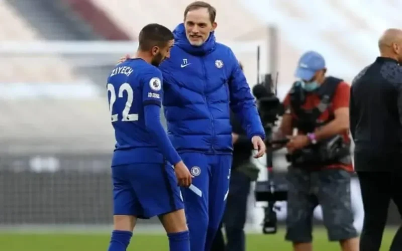 Chelsea : Thomas Tuchel salue les efforts de Hakim Ziyech