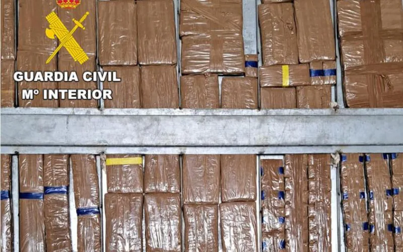 Un camionneur marocain arrêté avec 139 kilos de haschisch au port de Motril