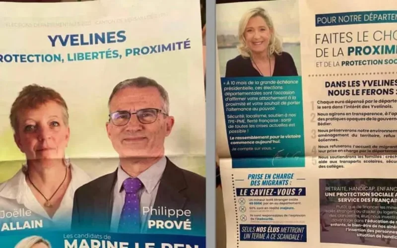 Des avocats saisissent la justice après un tract du RN contre les mineurs isolés