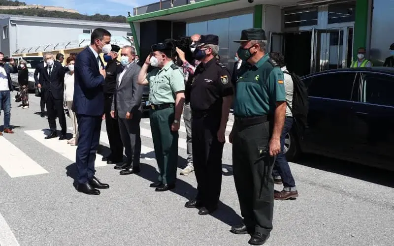 Pedro Sanchez accueilli sous les huées et insultes à Sebta