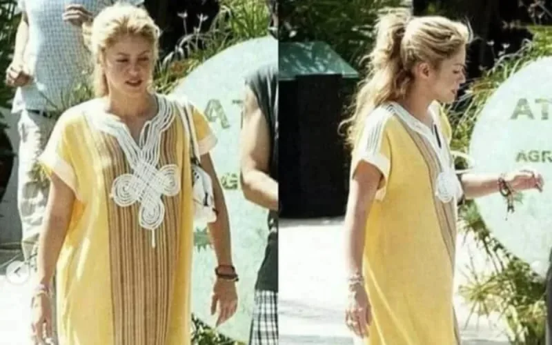 Une robe marocaine pour Shakira (photo)