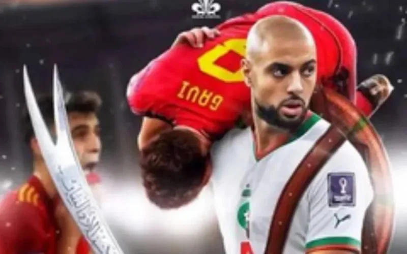 Sofyan Amrabat se moque des joueurs espagnols